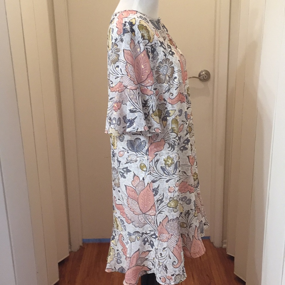 LOFT Paisley Floral Dress - Picture 3 of 7